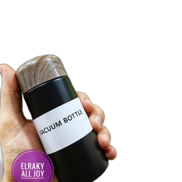 قنينة راقية بغطاء خشبي – أناقة عملية لكل يوم